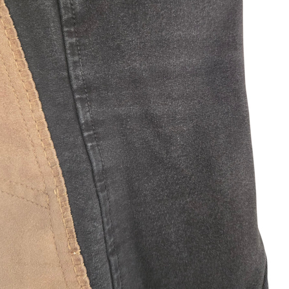 Dover Saddlery Equestrian Riding Pants Breeches Pair of Two Plum / Black Size 28 - Picture 3 of 5